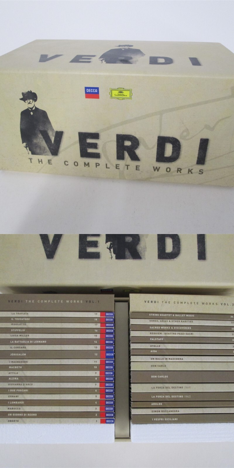 【Verdi The Complete Works】完全限定盤 75CD Verdi The Complete Works】完全限定盤 75CD Verdi The Complete