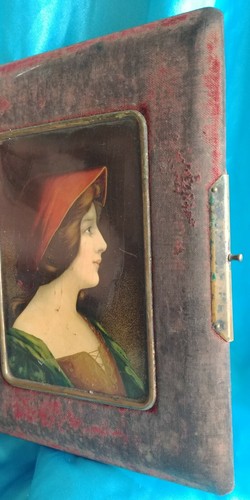 Renaissance Fair Victorian Era Picture Frame Family Bible? Journal? Book Cover