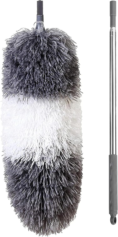 Microfiber Feather Duster with Extendable Pole, 100