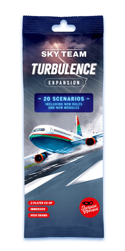 Turbulence Expansion Sky Team Board Game For 2 Players Scorpion