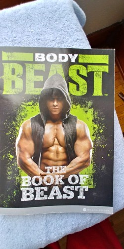 BODY BEAST DVD WORKOUT W/NEW CALENDAR, BONUS CD & BOOK OF BEAST