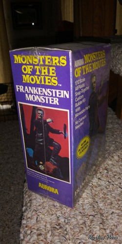 1975 Aurora Monsters of the movies Frankenstein store stock sealed