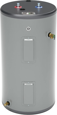 GE Appliances 30 Gallon Electric Water Heater with Adjustable Thermostat, Short,