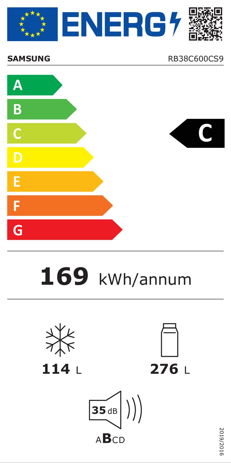EEK:C Energieeffizienz C