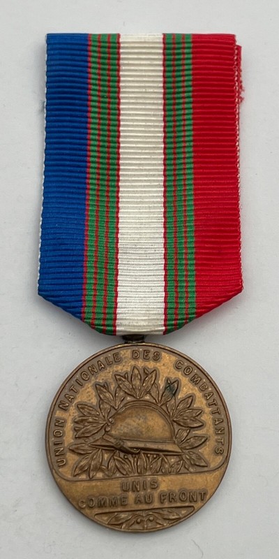 MÃ©Daille Union Nationale Des Combattants (L188)