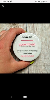 SONÄGE SKINCARE Glow To Go Glycolic Acid Peel Pads