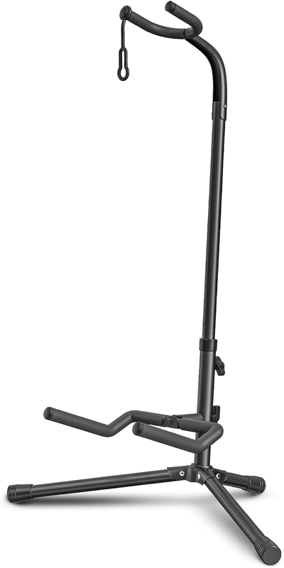 Guitar Stand - Adjustable Fit Electric, Classical Guitars and Bass, Load Capacit
