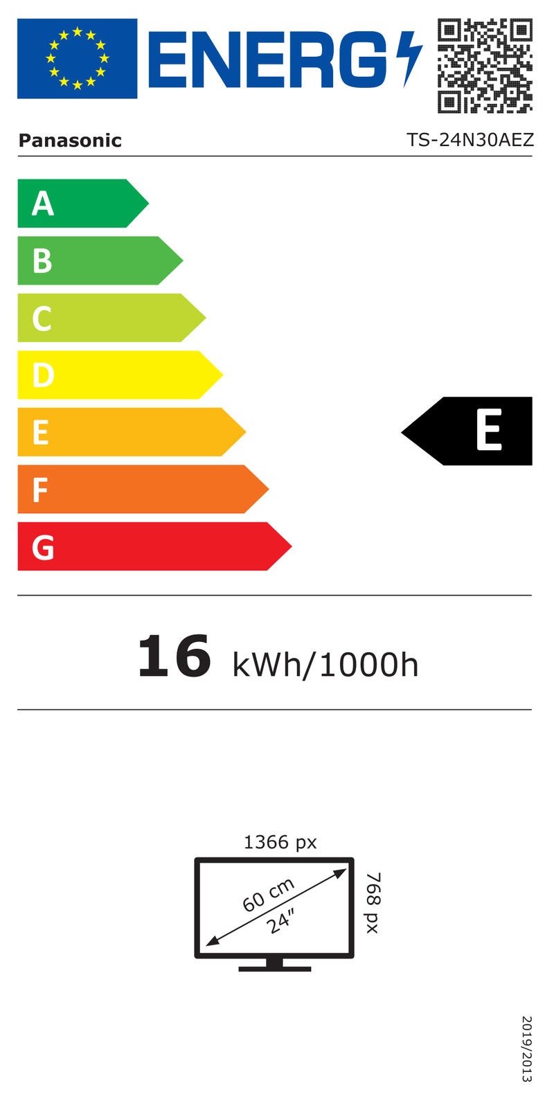 EEK:E auf einer Skala von A bis G ist das Rating E