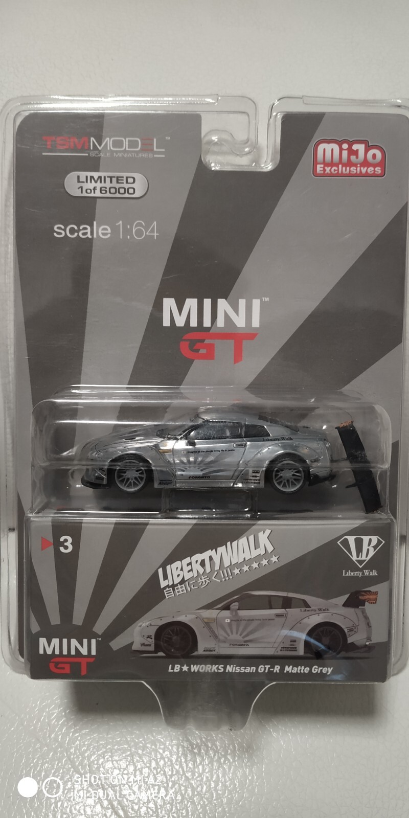 LB★WORKS Nissan GT-R マットグレー MINI GT MINI GT #3 LB☆WORKS Nissan GT-R (R35) Matte Grey – J Toys Hobby