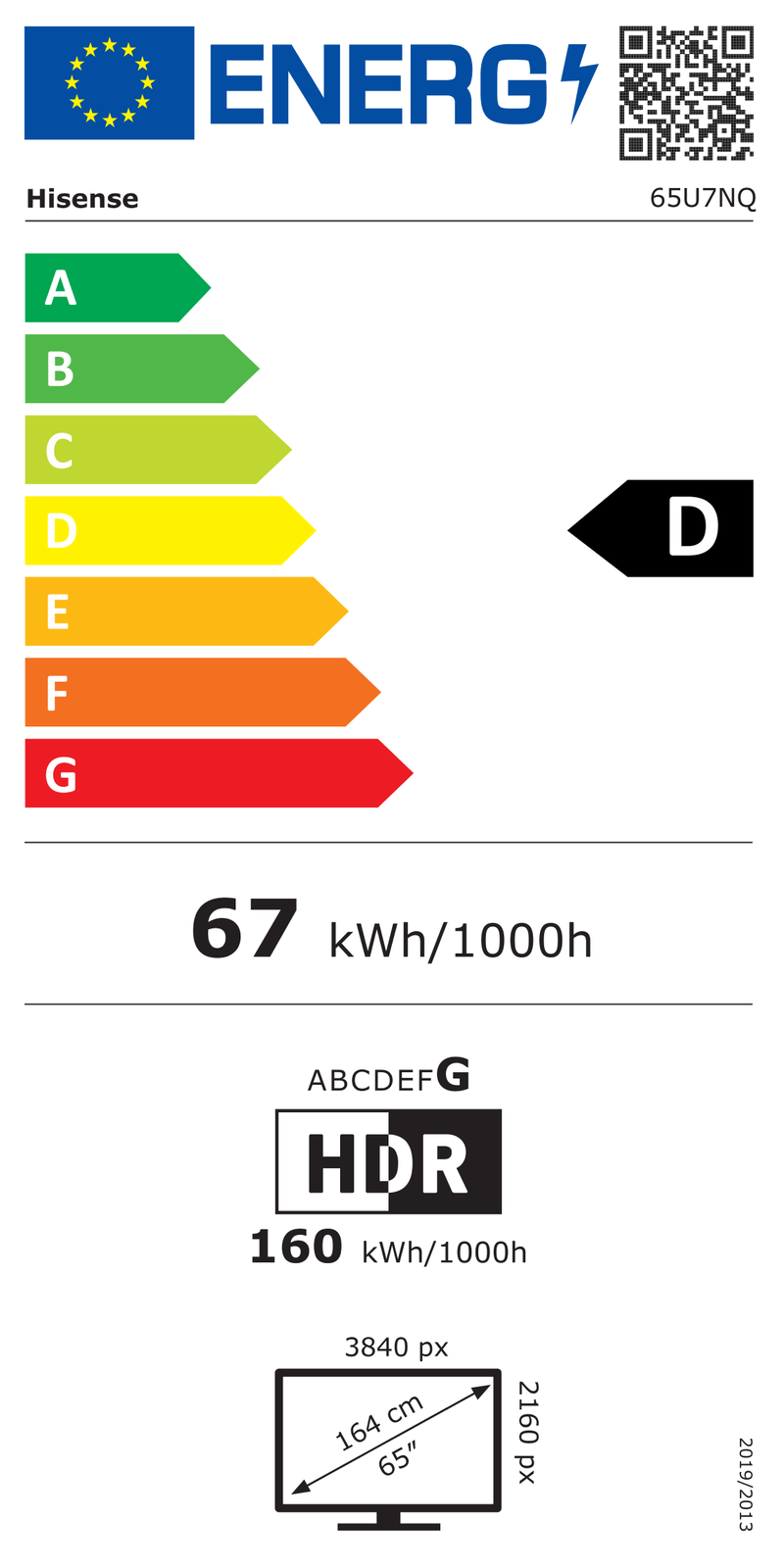 EEK:D auf einer Skala von A bis G ist das Rating D