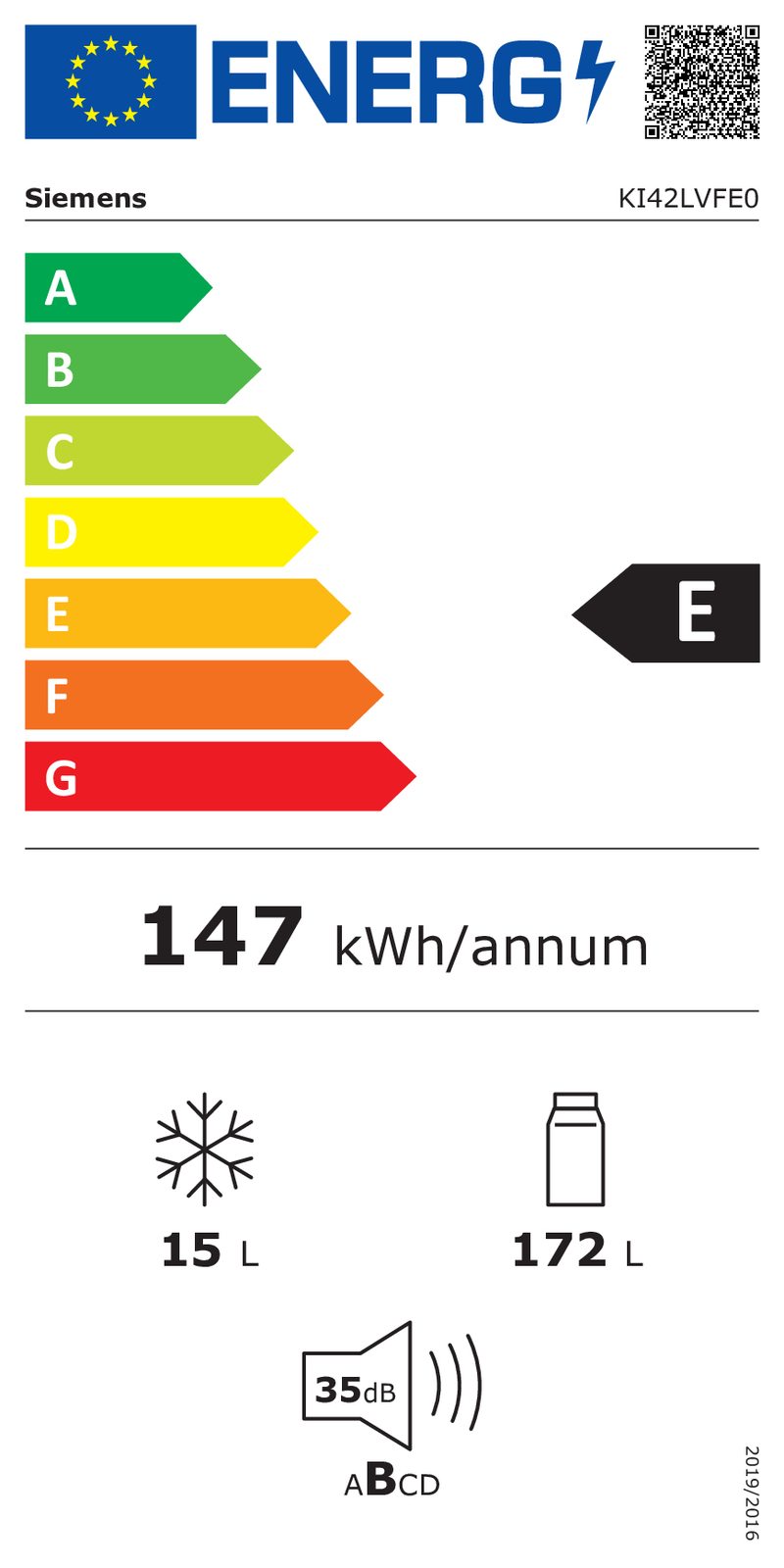 EEK:E Energieeffizienz E