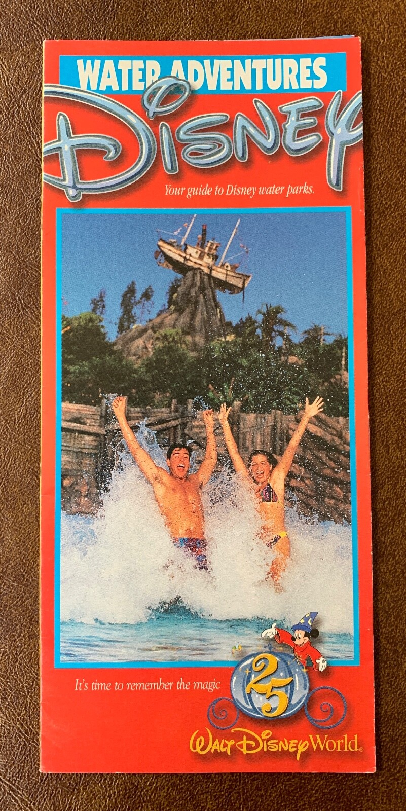 1996 25th Anniversary Walt Disney World Water Adventures
