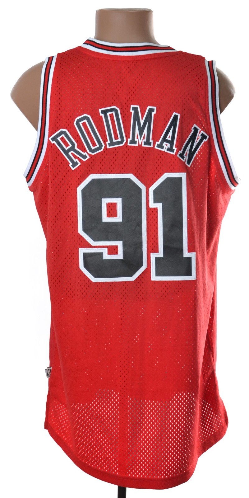 ウェア adidas CHICAGO BULLS 91 RODMAN L black 1995-96 Chicago Bulls Rodman #91 adidas Hardwood Classics