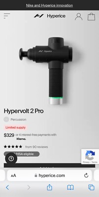 Hypervolt 2 Pro. Never been used.