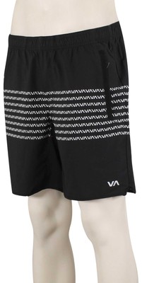 Спортивные шорты RVCA Yogger — черные/белые — новинка