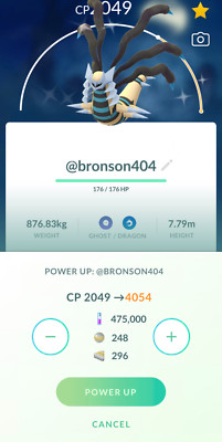 Shiny Giratina Origin Lv50, 3 skills - Pokemon Trade Go - 20k REGISTERED