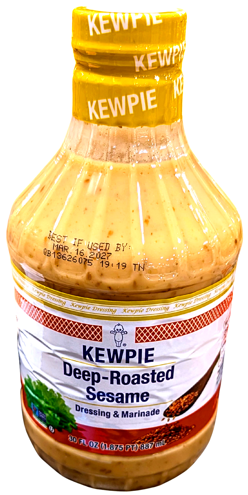 Kewpie Deep-Roasted Sesame Dressing and Marinade 30 Fl Oz EXP 03/2027
