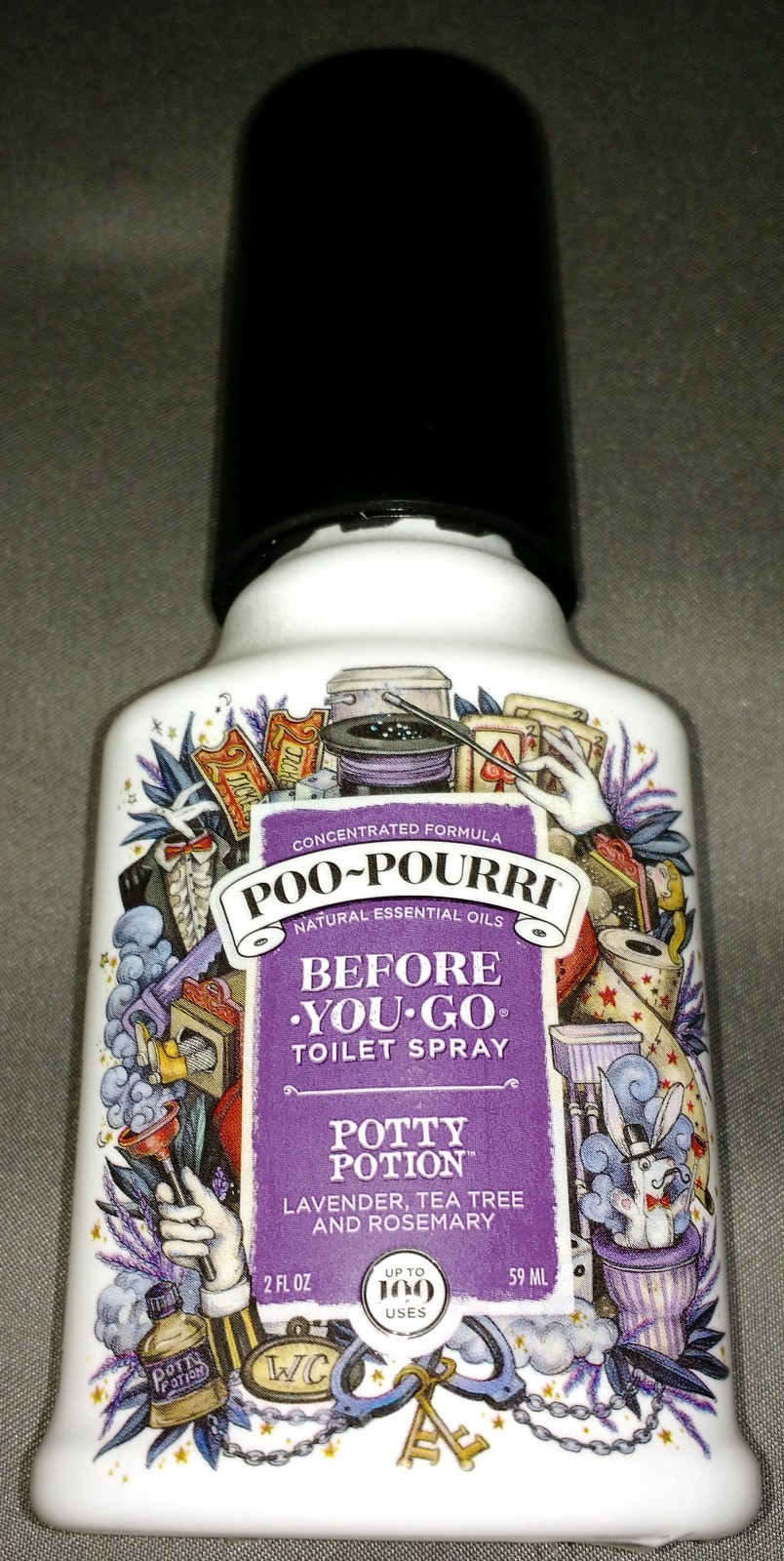 POO POURRI Before You Go Toilet Spray POTTY POTION 2oz Lavender,TeaTree,Rosemary