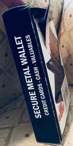 Plixio Purple & Pink Aluminum Wallet & Credit Card Case- RFID Protection NEW