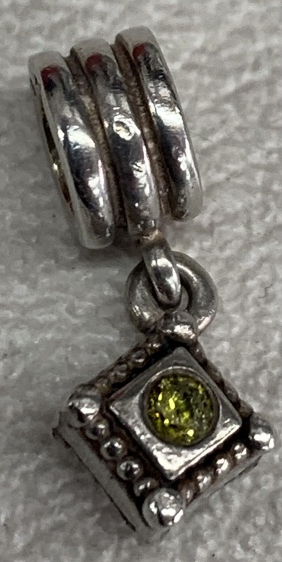 アクセサリー Pandora k14 Charm PANDORA パンドラ】チャーム付きブレスレット シルバー×K14チャーム