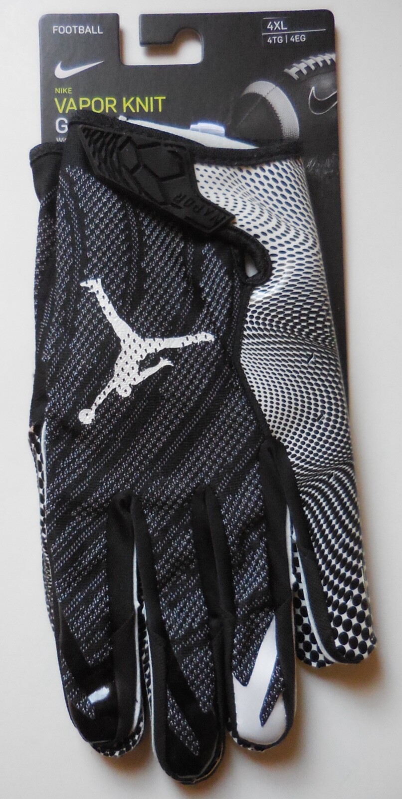 セール‼️NIKE VAPOR KNIT 3.0 GLOVE NFL WHITE NEW Nike NFL Vapor Knit Gloves 3XL White Football Gloves NWT