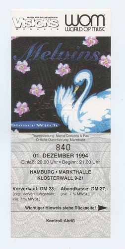 Kyuss × Melvins The Loft, Berlin Kozik Frank Kozik - 1995 - Kyuss Concert Poster – Nevermind Gallery