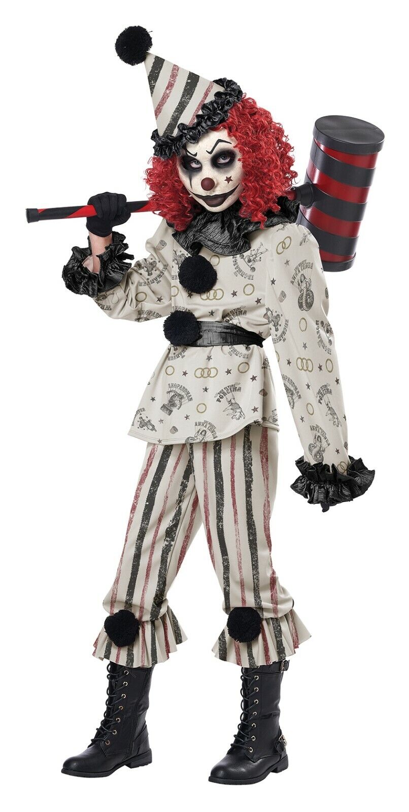Jester Lady Scary Adult Costume Female Jester Lady Scary Adult Costume Female