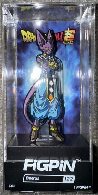 Figpin Dragon Ball Z Beerus #122 Hard Case 1st Release Unlocked