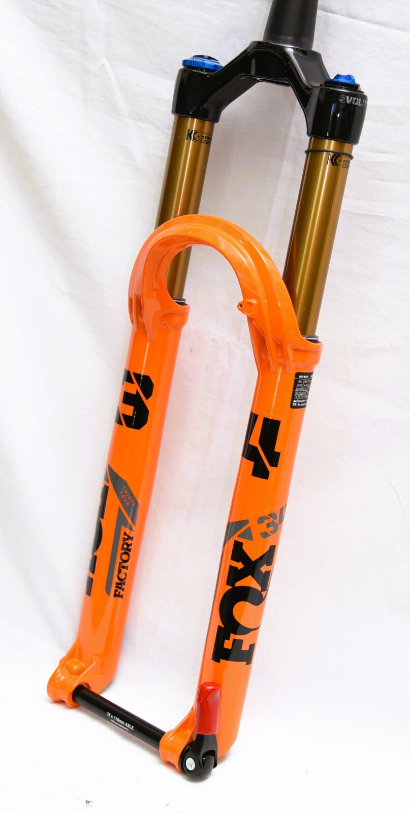 FOX 34 Factory サスペンションフォーク - 29インチ、140 mm、15QR x