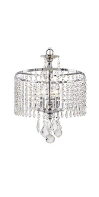 Home Decorators Collection Calisitti 3-Light Polished Chrome Mini-Chandelier
