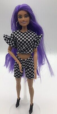 Barbie Extra Dresser Vanity Purple Hair A Doll GYJ70 2021 Articulate.