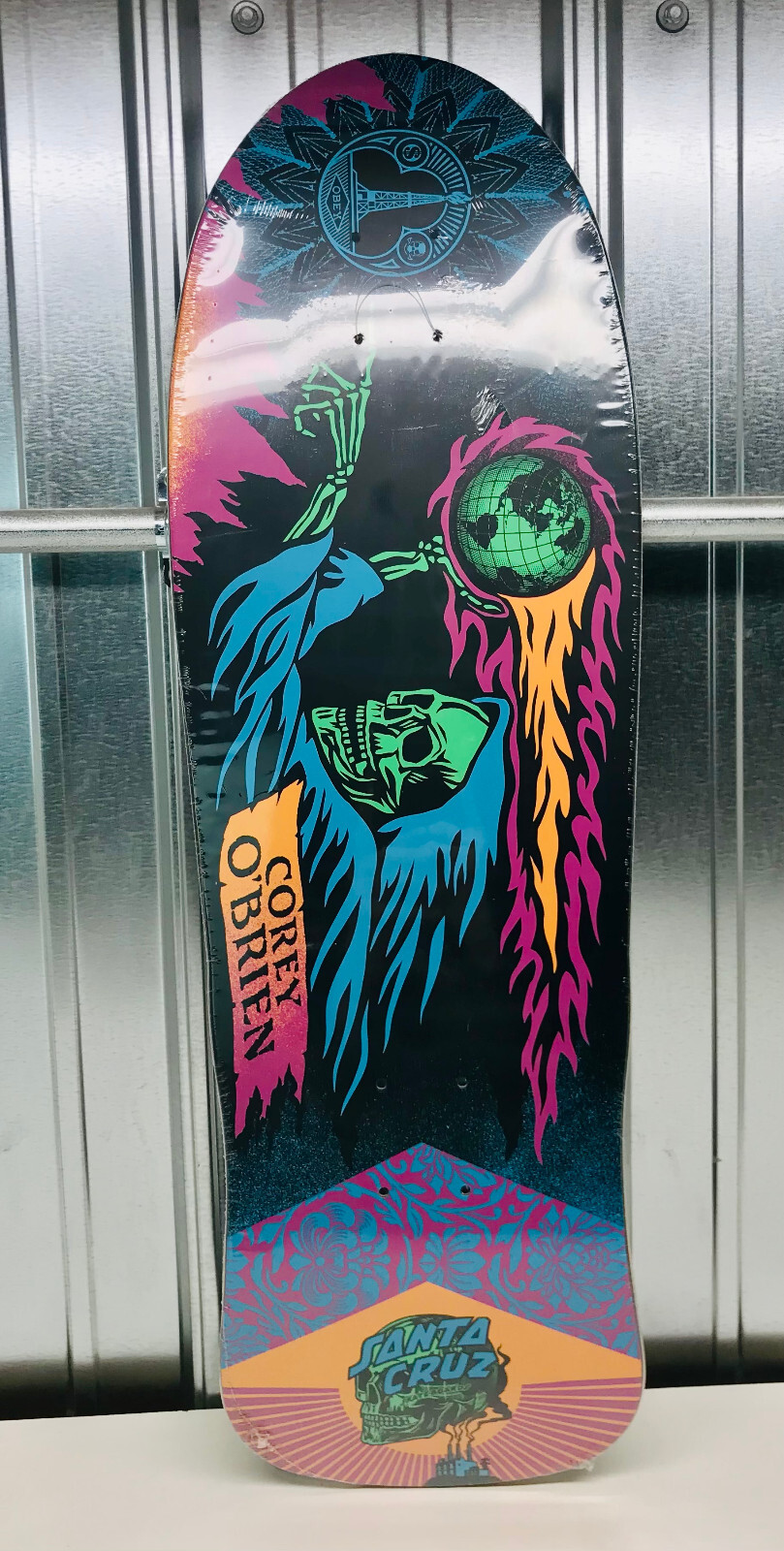 SANTA CRUZ COREY O'BRIEN デッキ Santa Cruz Skateboards Corey O'Brien Reaper Reissue Pink Deck
