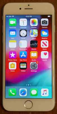 Apple iPhone 6 - 64 GB - Silver (Unlocked) A1549 works - one corner bezel loose