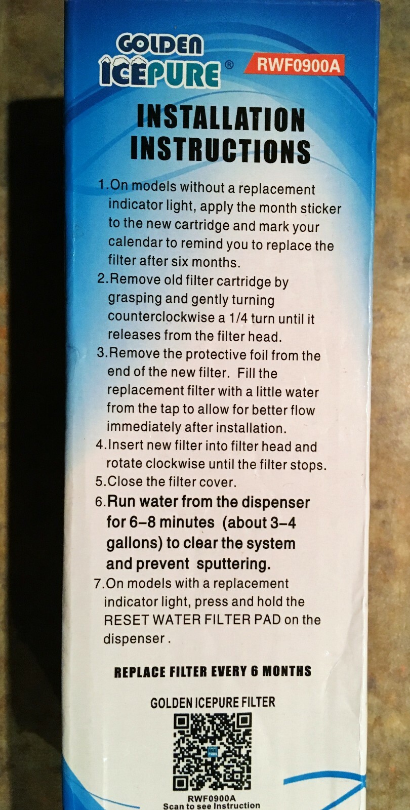 IcePure Refrigerator Water Filter for Kenmore Maytag UKF8001 46-9006 46-9992