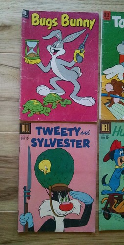 Dell Comics  10 Cent 1953- 1960 Comic Books Gold & Silver Age Lot of 6