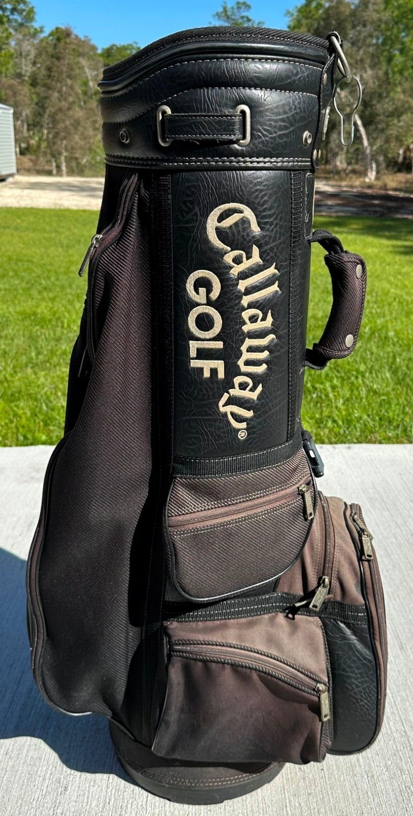 【新品未使用品】Callaway CLUBHAUS Tour Golf Bag callaway golf golf tour bag size9” with hoodcover for men