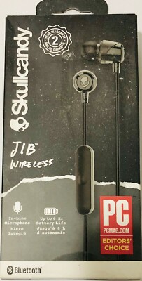 Skullcandy JIB Wireless In-Ear Headphone w/In-Line Microphone Bluetooth 