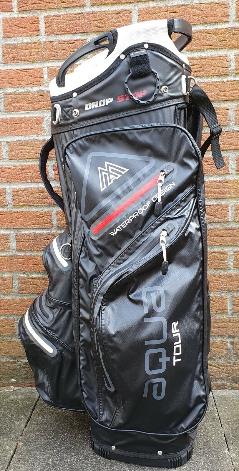 Big Max Aqua Tour 2 Cartbag 100% wasserdicht TOP Zustand
