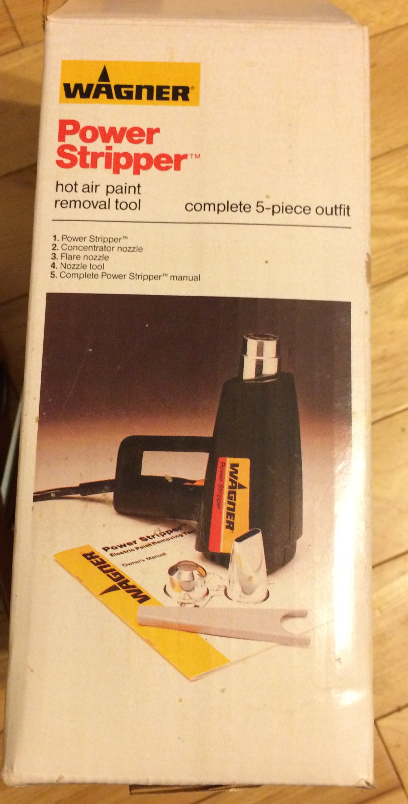 Wagner Power Stripper Hot Air Paint Removal Tool Set-No Manual -Avail on Line