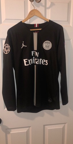 Neymar Jr Psg Long Sleeve Jersey Size Large
