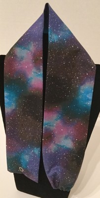 Galaxy Print MD RN EMT LPN Stethoscope Cover Uniform Accessory