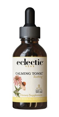 Eclectic Herb Caming Tonic Kids с перечной мятой, 2 унции жидкости