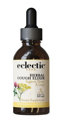 Eclectic Herb Травяной эликсир от кашля для детей 2 унции жидкости