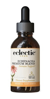 Eclectic Herb Echinacea Premium Blend Безалкогольный глицерит 2 унции жидкости