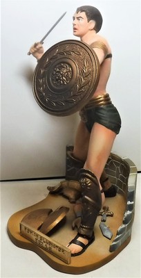 AURORA SPARTACUS original  1964 Professionally AIR BRUSH model