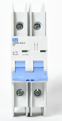 WEG Mini Circuit Breaker 2 Pole UMBW-4D2-2