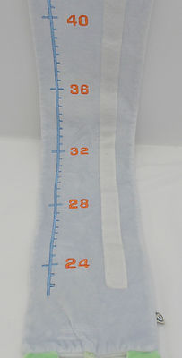 Noukie's Green Frog Hanging Wall Blue Growth Chart 24