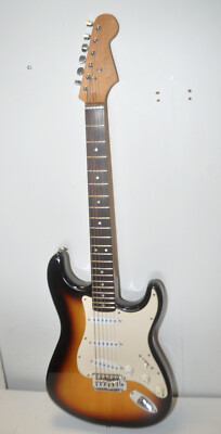 2008 Fender Squier Standard Stratocaster Amber Sunburst