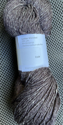 Plucky Knitter Yarn Lodge worsted Essie 235 yds