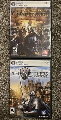 Sid Meier s Civilization 4 Colonization & The Settlers Rise Of An Empire PC Game